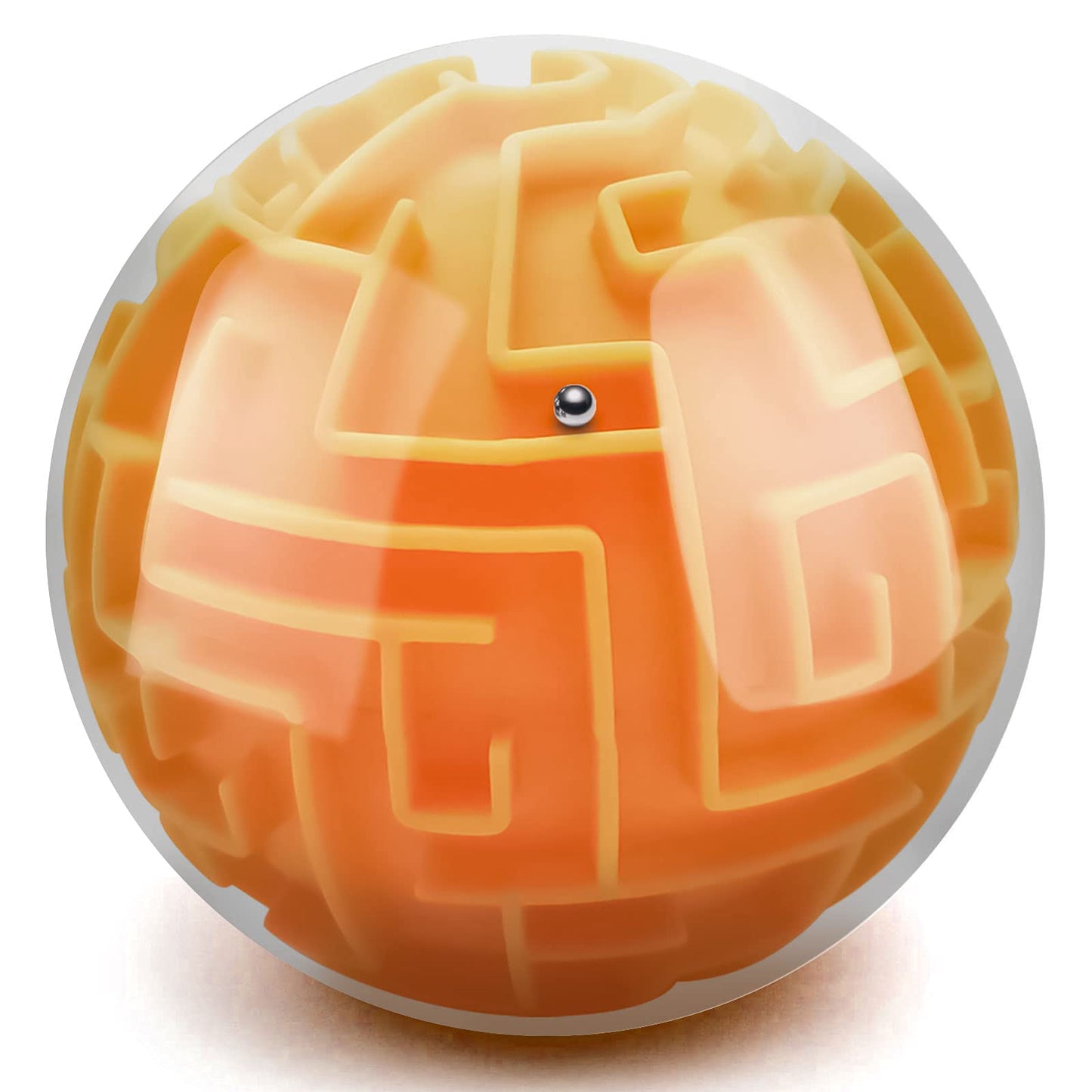 YongnKids Amaze 3D Memory Sequential Maze Ball Puzzle Toy Gifts for Kids Adults - Challenges Game Lover Tiny Balls Brain Teasers Game (Green)