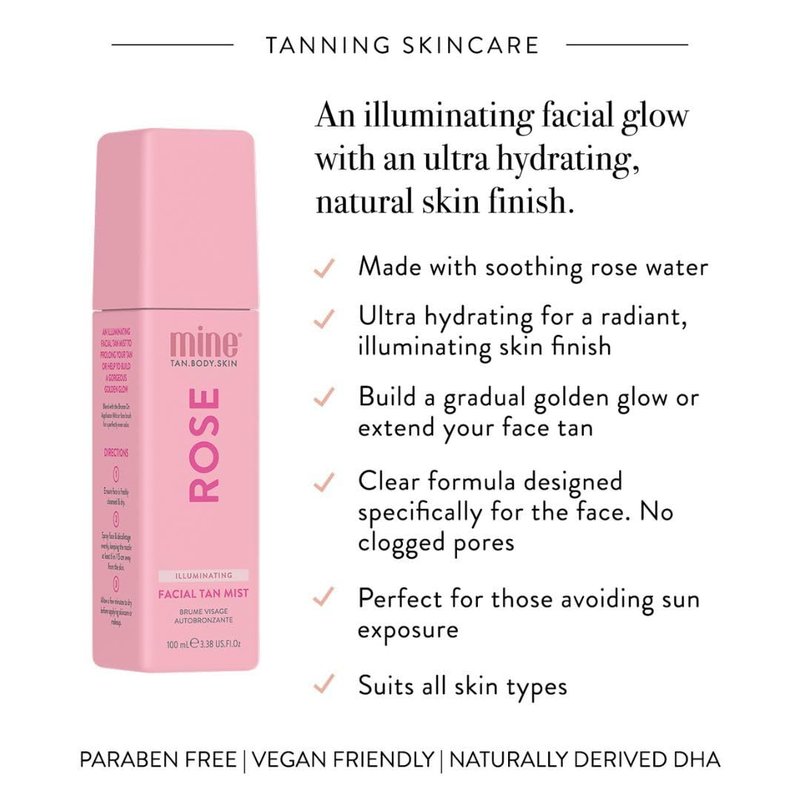 MineTan Best Sellers Self Tan Bundle | Express 1 Hour - Includes Dark Violet Sunless Tanner Mousse, Face Mist, Application Mitt, & Exfoliating Glove for Tan Removal & Prep