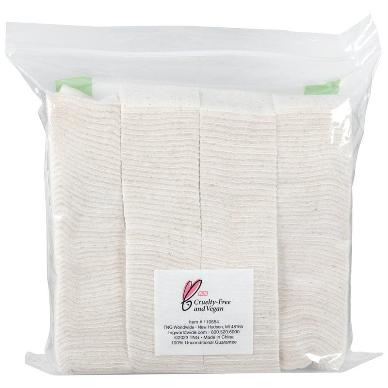 ForPro Professional Collection Premium Unbleached Cotton Pads (360-Count), 100% Unbleached Cotton Cosmetic Pads for Face, Extra Thick, Lint-Free, Vegan & Cruelty-Free, Pack of 2-180 Cotton Pads