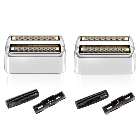 Shaver Replacement Foil and Cutters compatible with BaBylissPRO FXFS2 Electric Razors, Shaver Replacement Head compatible with BaBylissPRO Double Foil Shaver