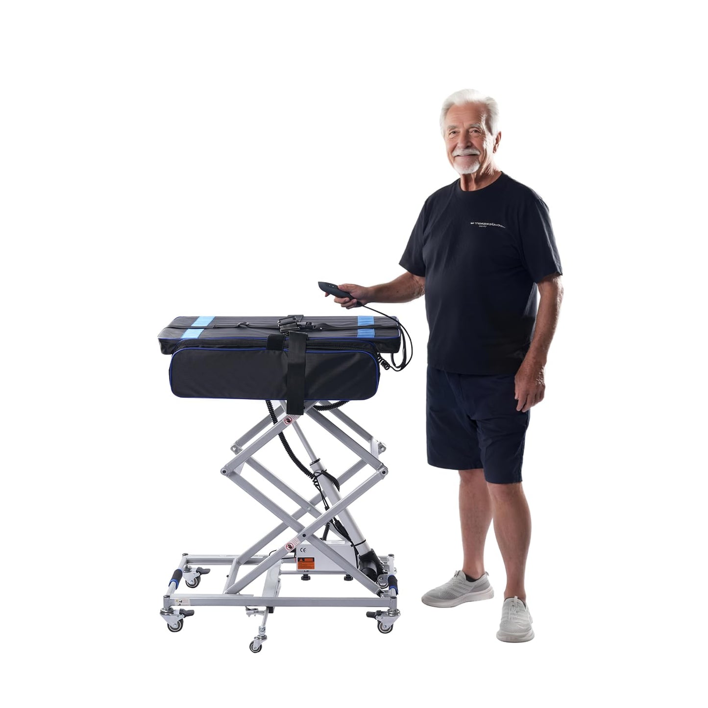 Wheelchair Lift Portable Electric Lift for Wheelchairs and Scooters - Lightweight, Rechargeable & Space-Saving Design
