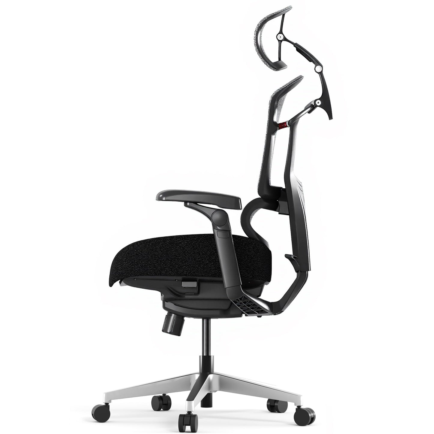 FLEXISPOT ErgoX-PRO Ergonomic Office Chair Black – Cloudtech Cushion, 5D Lumbar, 7D Armrests, 4D Headrest, 551LBS Capacity – Office, Gaming, Home
