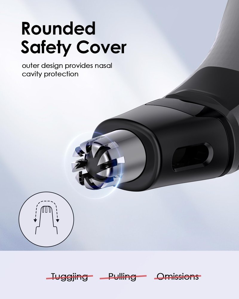 Upgraded Nose Hair Trimmer Replacement Heads for O Blade - Compatible with Oblade QP2834 QP2724 QP2520/30, QP2620/30, and Pro Series - Quick & Effortless Trimming, Painless Hair Removal