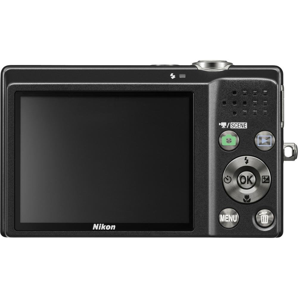 Nikon Coolpix S570 12MP Digital Camera with 5x Wide Angle Optical Vibration Reduction (VR) Zoom and 2.7-Inch LCD (Black) (OLD MODEL)