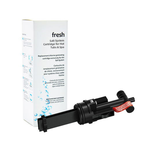 Salt Water chlorination System Cartridge Replacement for Spas & Hot Tubs/Hot Spring Highlife/Limelight,Chlorine-Generating Filter for Gentle,Soft Fresh Water to Helps Combat Dry Eyes&Itchy Skin,1Pack