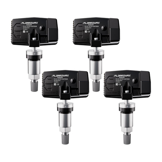 FLORRIWAX TPMS Sensor, Set of 4 315Mhz Tire Pressure Sensor Compatible with Nissan Infiniti Suzuki, Tire Sensor OE Replaces#19316553,40700JK01B,40700JA01B,40700CD001,40700JA01C