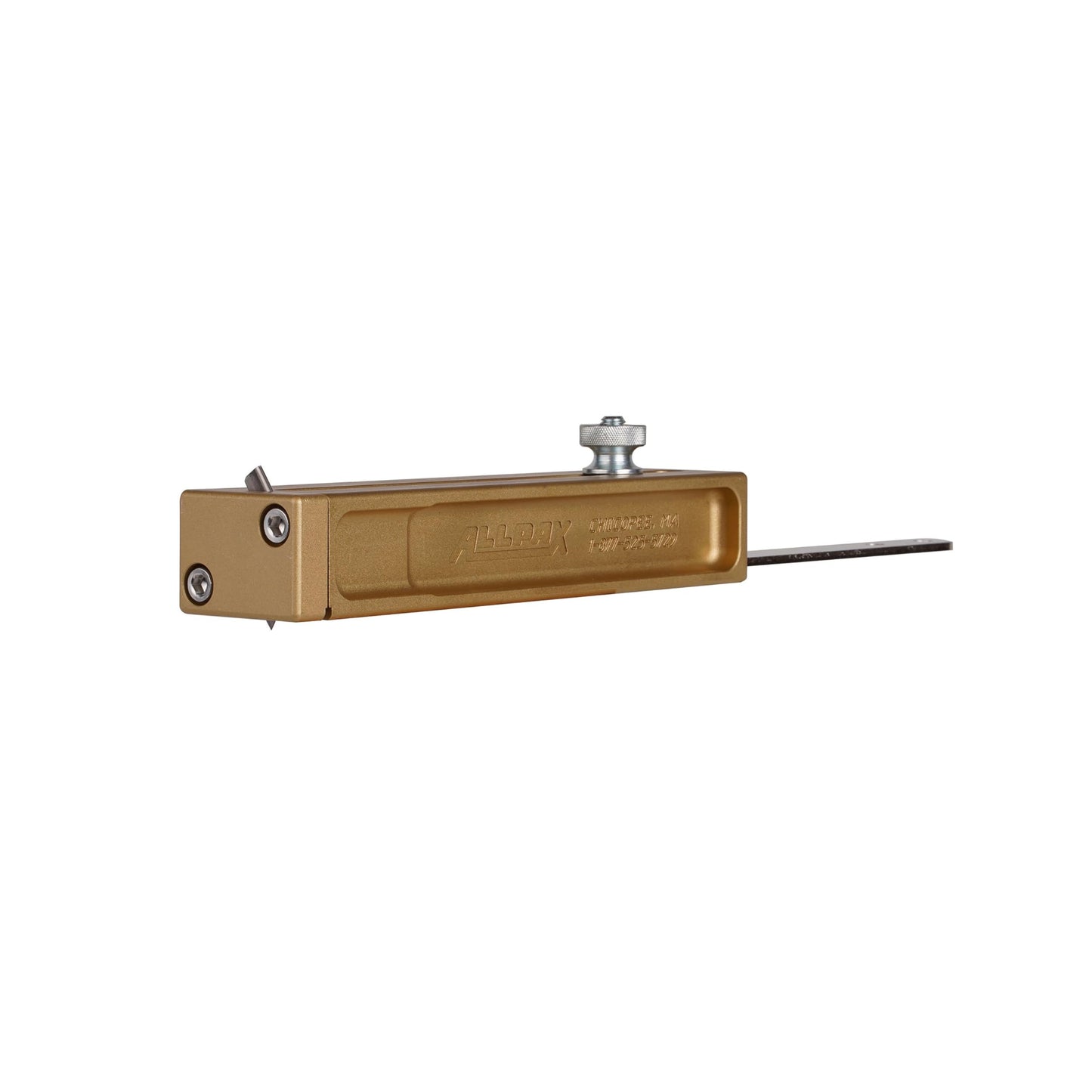 Allpax Heavy-Duty Gasket Cutter 0 - 13" Diameter w/ Premium Brass Cutter Block and Cutting Board, Steel Extension Bars and Rugged Storage Case (AX6010)