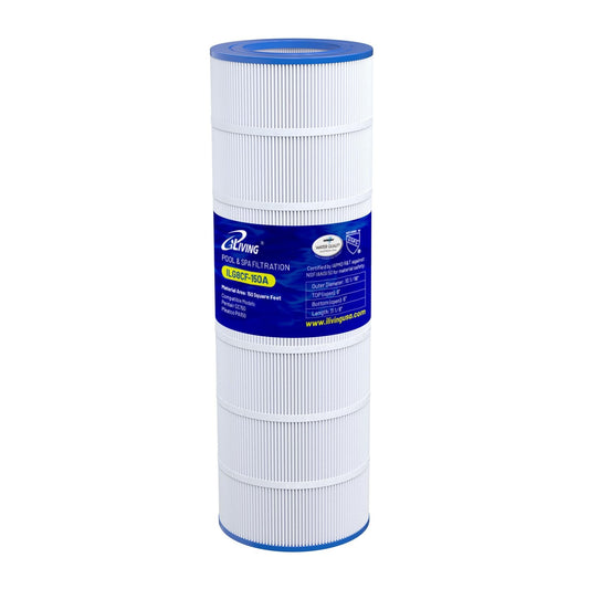 iLiving ILG8CF150A Premium Pool & Spa Filter Cartridge - Industrial-Strength Replacement for Pentair CC150/CCRP150, Unicel C-9415, Filbur FC-0687, Pleatco PAP150 | Fits Major Brands