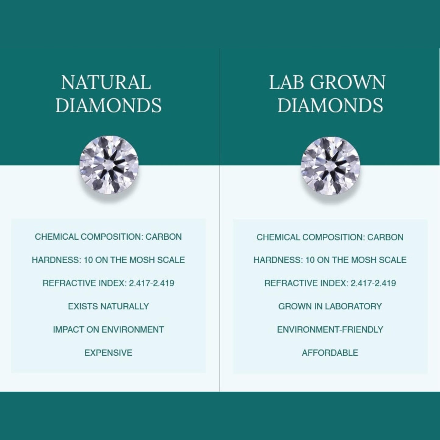 Shop QSE 1.00 Carat IGI Certified Lab Grown Round Cut Diamond Studs Earrings 14k White Gold 4 Prong Screwback Jewelry Gift Box Packaging (E-F Color, VS1-VS2 Clarity)