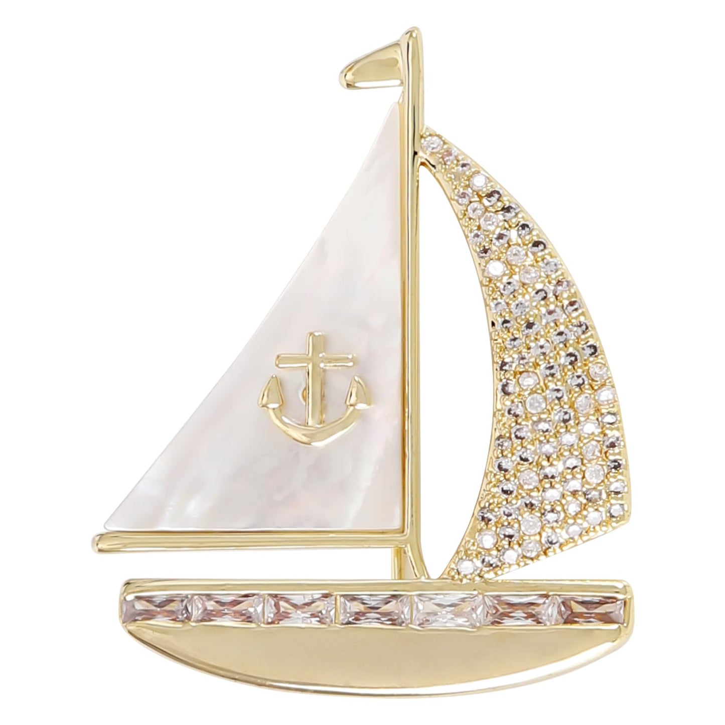 SYWDUDUCLT 14 K Gold Plated brooch pins for women dresses,rhinestone brooch pins for crafts，safety pin brooch for men