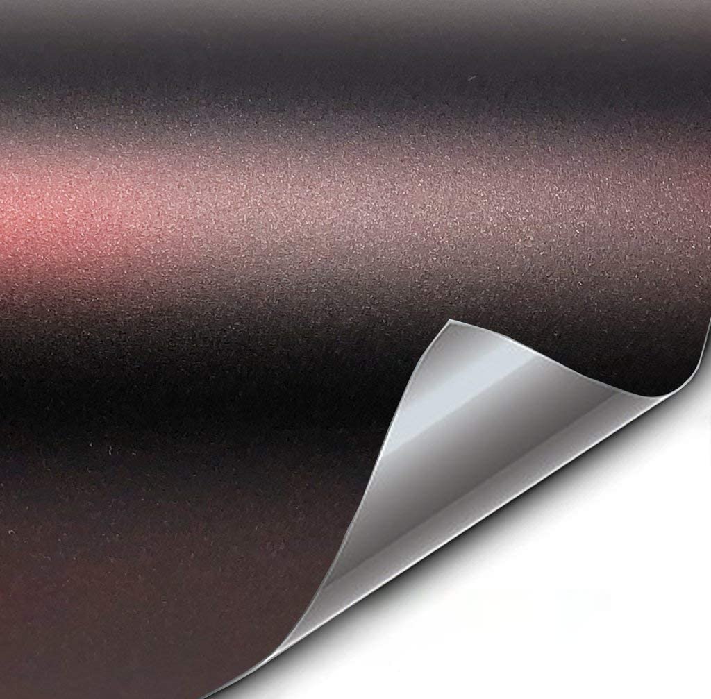 VViViD+ Matte Demon Black Premium Vinyl Wrap Film (25ft x 5ft)