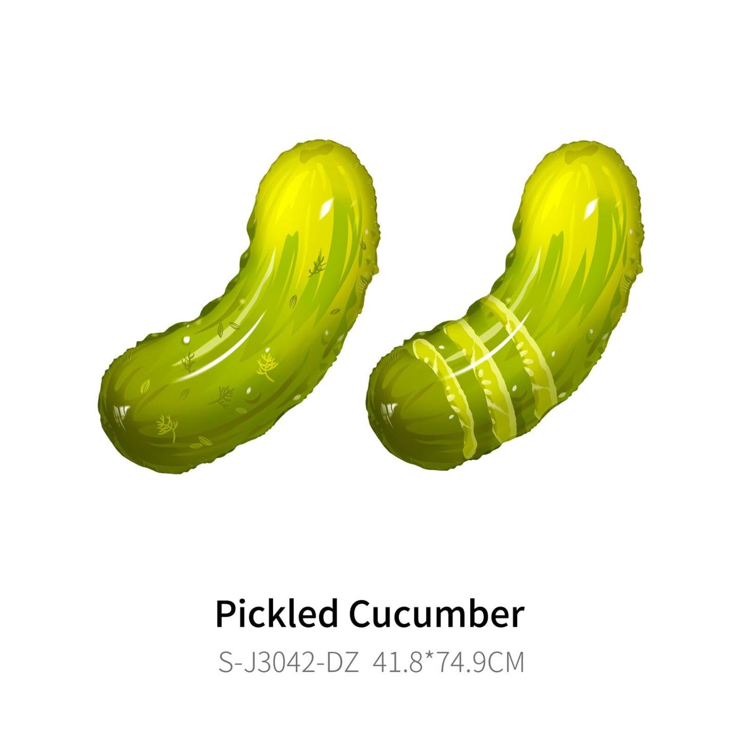 Inflatable Pickle Balloons Funny Food Pickle Cucumber Theme Party Balloons Arch Decor For Last Pickle Shell Ever Tickle Bachelorette Bridal Shower Birthday Party Decorations Supplies