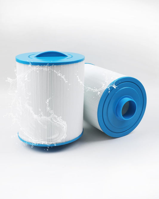 JIPINE PAS50SV Hot Tub Filter Replaces Artesian Spa Filter, Magnum AR50, PAS50SV-F2M, 6CH-502, FC-0311,06-0006-12,Master Deluxe M60506,Baleen AK-90161,Excel Filters XLS-604 Spa Filter, 2 Pack