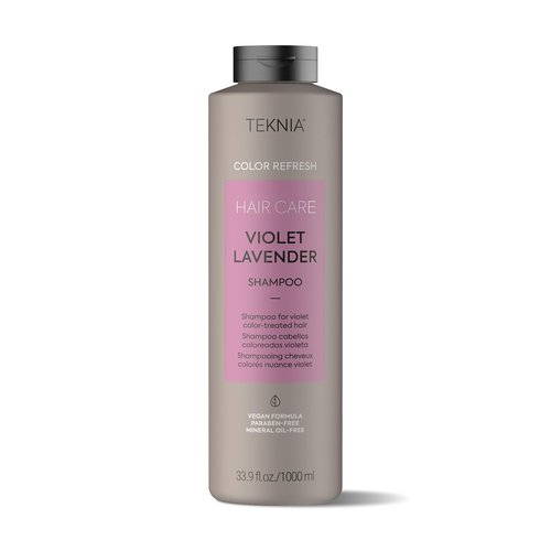 LAKMÉ Teknia Violet Lavender Color Refresh Shampoo, Color Depositing Shampoo for Purple Hair, 33.8 Fl Oz