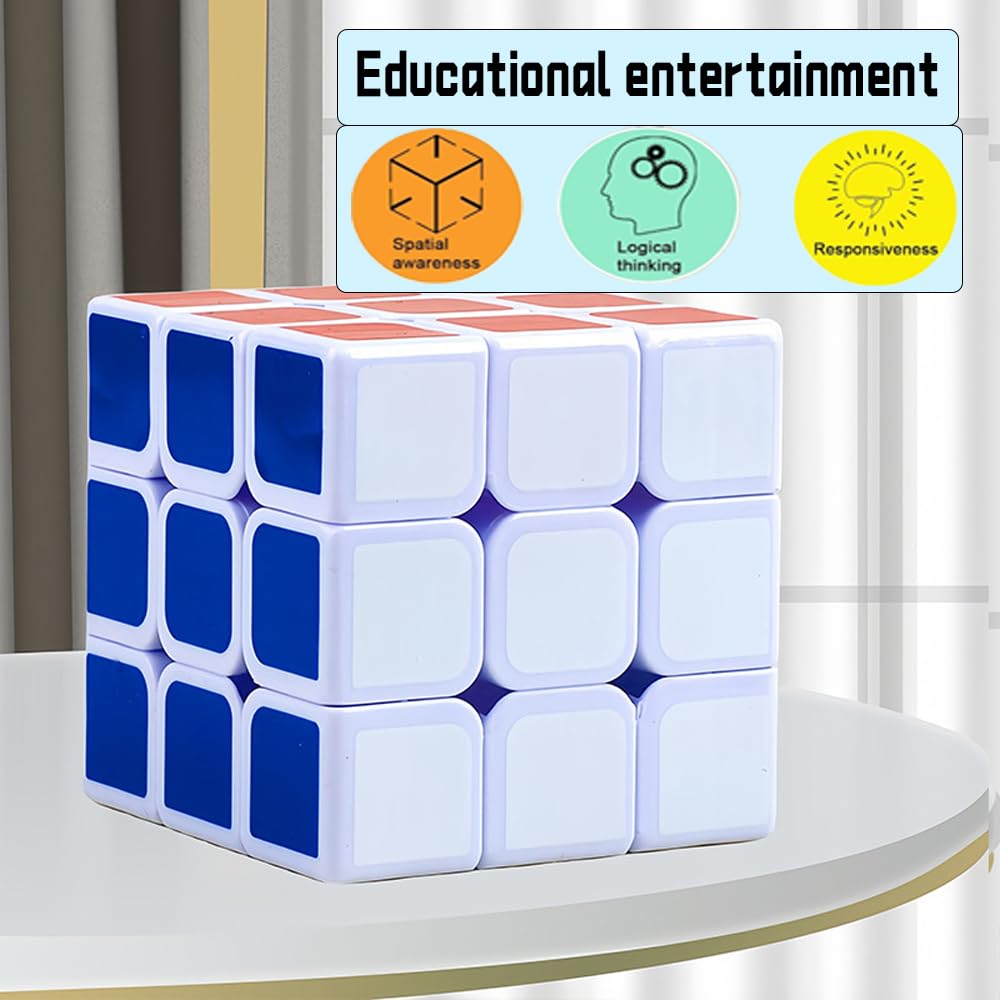 96 Pack Mini Cube Puzzle Party Favors for Kids, 1.18in 3x3 Magic Cube School Rewards & Classroom Prize for Students, Birthday Party Favors Easter Christmas Stocking Stuffers Gifts for Kids