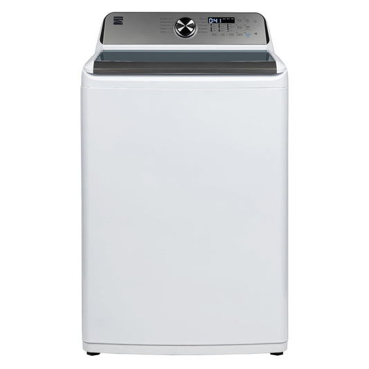 Kenmore 4.5 cu. ft. Top Load Washer with Triple Action Impeller for Tough Dirt & Stains - Reduce Laundry Time with Accela Wash & Express Wash - LED - White