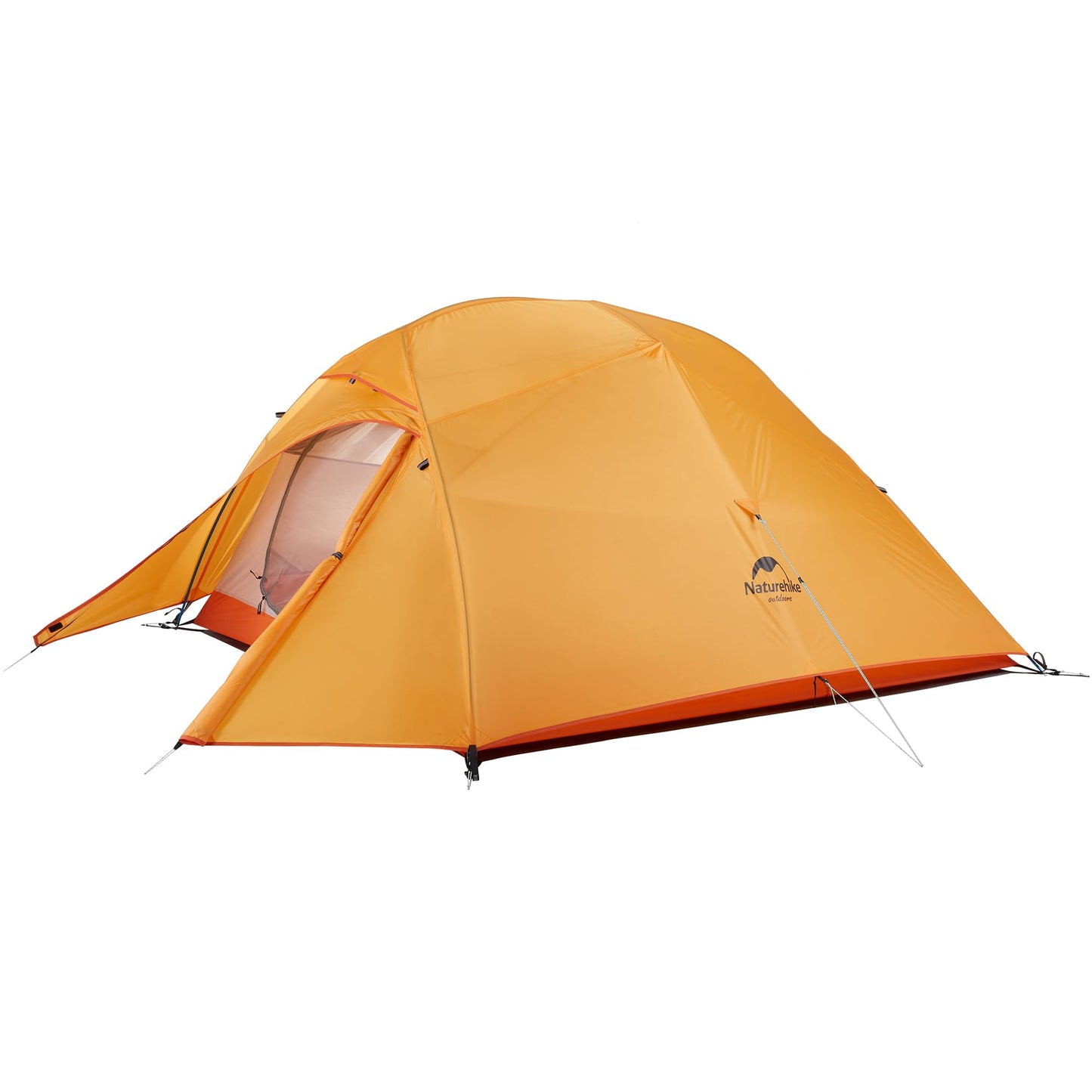 Naturehike Cloud-Up 3 Person Lightweight Backpacking Tent with Footprint - 3 Season Free Standing Dome Camping Hiking Waterproof Backpack Tents