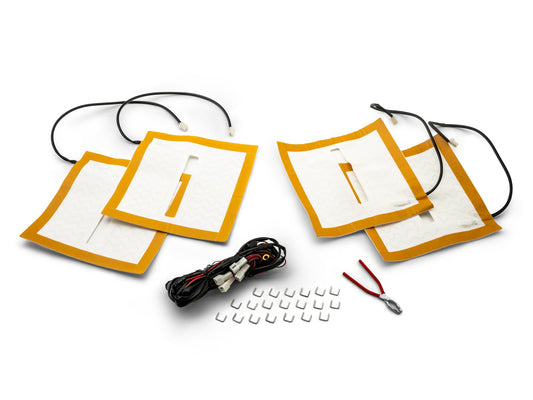 SuperATV Universal UTV Heated Seat Kit with Dual-Zone Control - Ride Comfortably in Cold Weather | Includes 2 Seat Kits