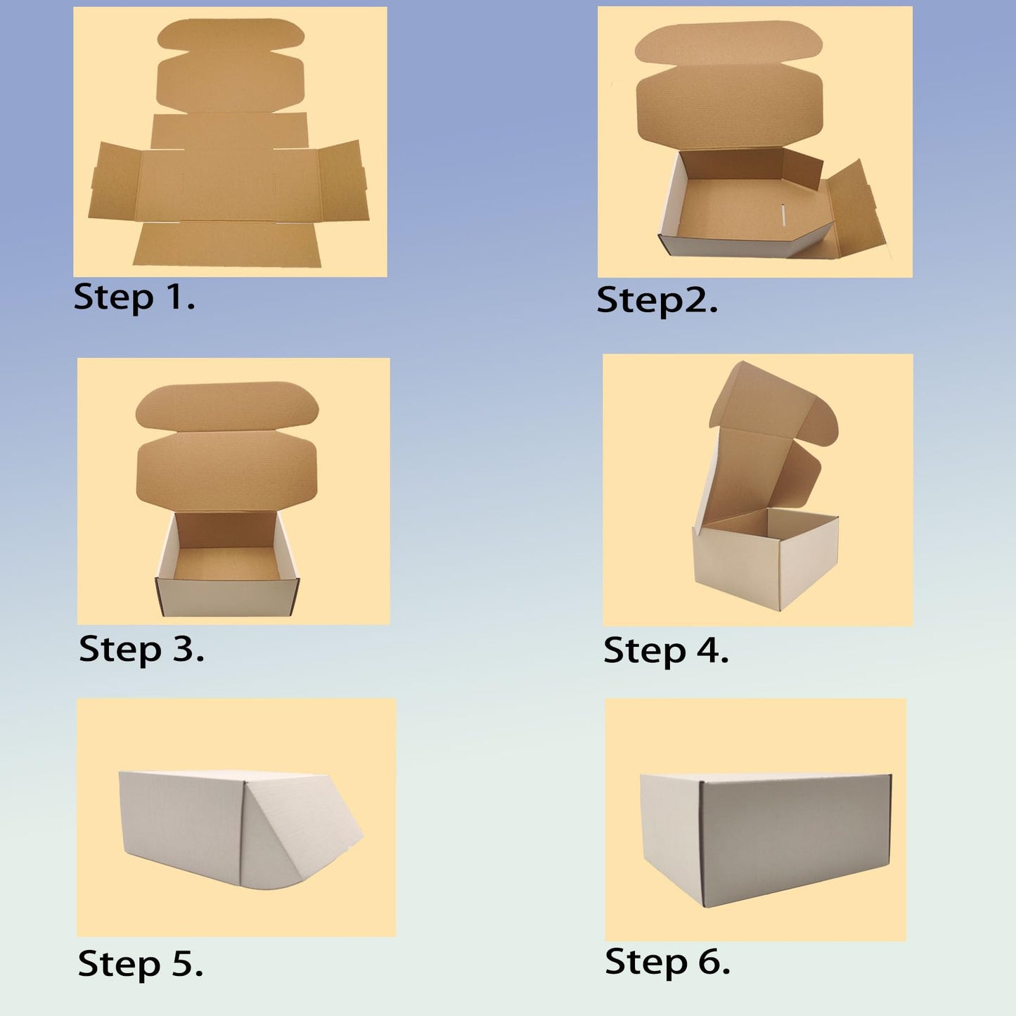 10 x 10 x 2 inch Shipping Boxes Set of 25， White Corrugated Cardboard Box Mailer Boxes for Packaging Small Business Shipping，Mailing Boxes Bulk for Birthday Wedding Party Book Literature Gift Giving
