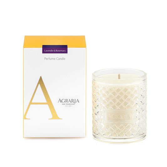 AGRARIA Long-Lasting Premium Soy Wax Scented Candle - Vegan, Elegant Home Fragrance Gift - 7oz