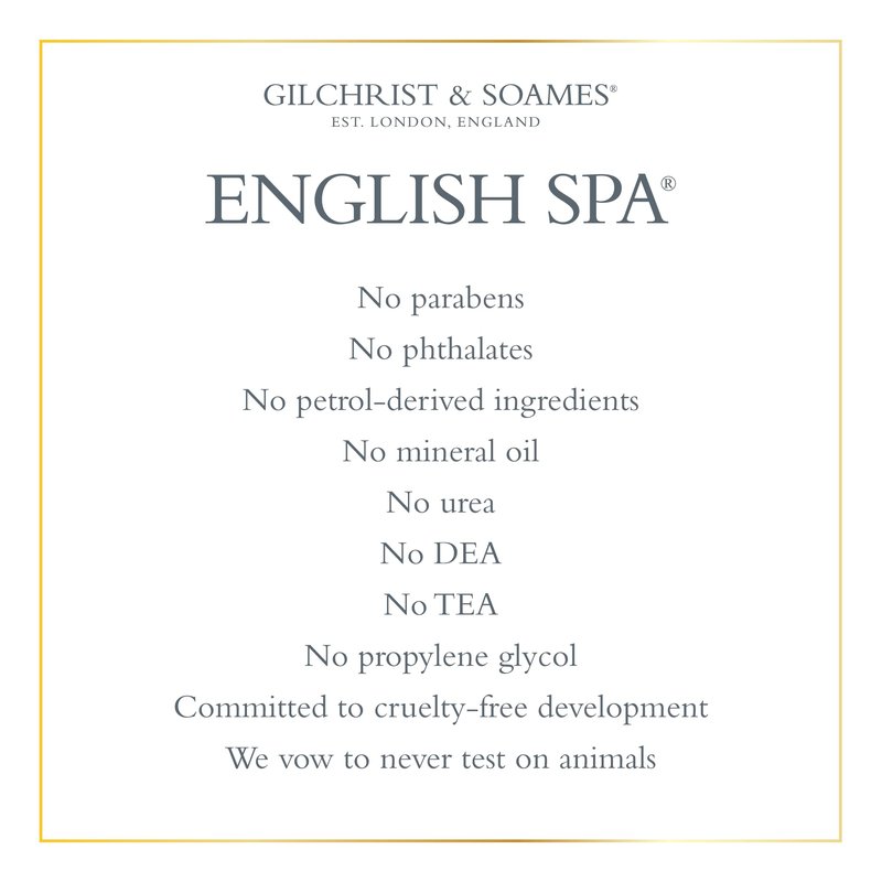 Gilchrist & Soames English Spa Shampoo - 15.5oz - Citrus and Herbal Notes, All Hair Types, Zero Parabens, Sulfates, and Phthalates