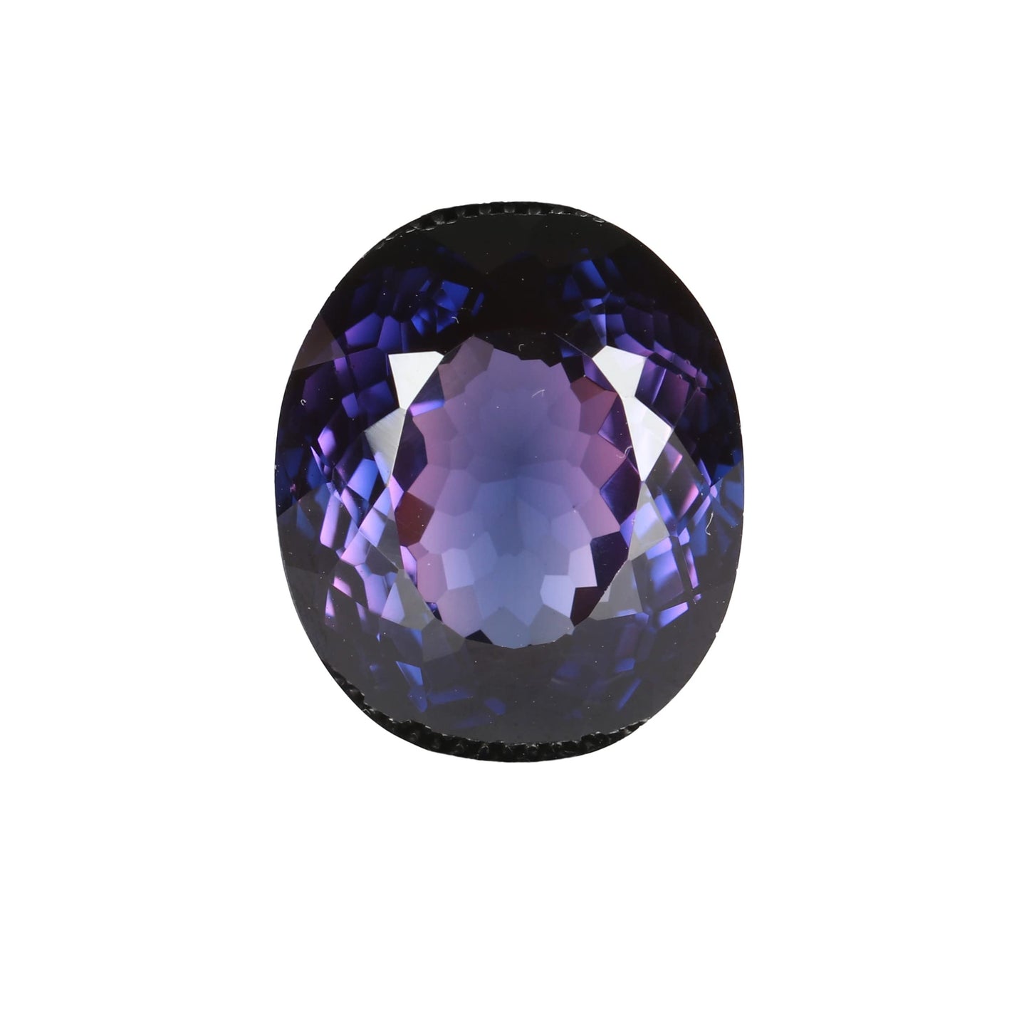 REAL-GEMS - Large Dark Blue Tanzanite 30. Carat Emerald Cut Gemstone For Ring & Pendant