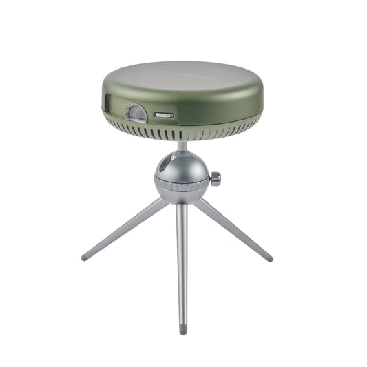 Adget iSpace2 Smart Mini Projector, 1080P Portable Projector with WiFi and Bluetooth, 360° Bluetooth Speaker, Tripod Included, Android 9.0 Rechargeable Pocket Projector for Outdoors Indoor Use (Green)