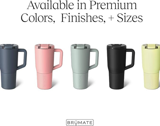 BrüMate Müv - 25oz 100% Leak Proof Insulated Coffee Mug with Handle & Lid - Stainless Steel Coffee Travel Mug - Double Walled Coffee Cup (Lavender)