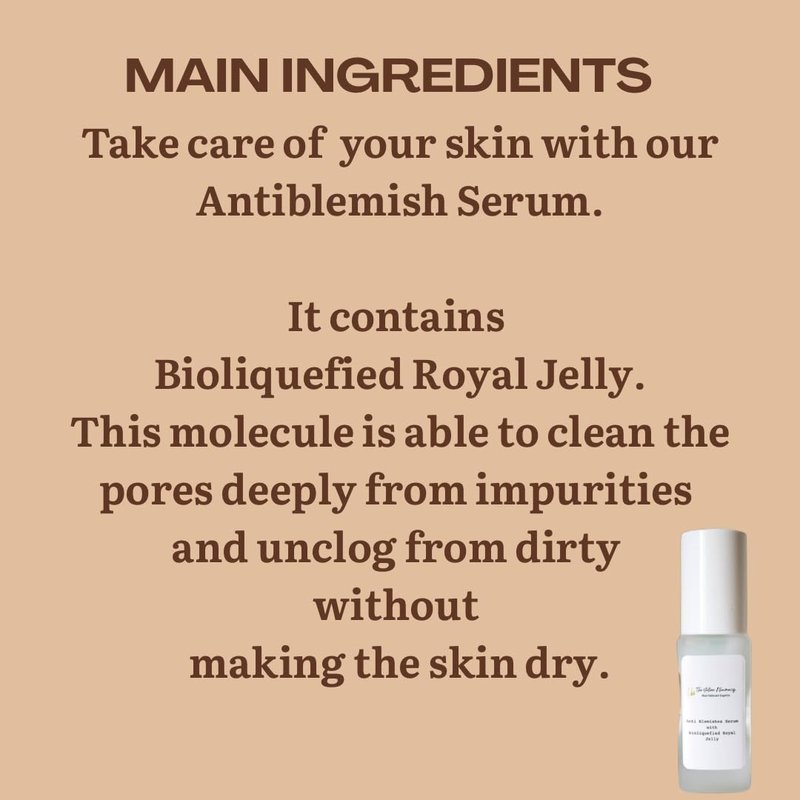 The Italian Pharmacy ClearSkin Pro Advanced Anti-Blemish Serum - Soothing Botanical Extracts for Nourished Skin