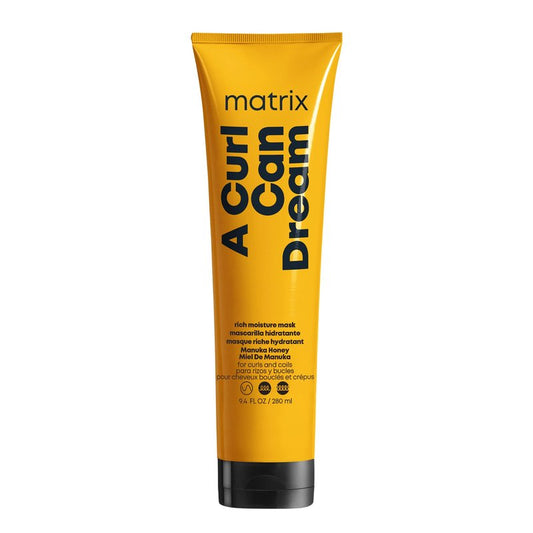 Matrix A Curl Can Dream Rich Mask, Hydrating & Deep Conditioning Leave-In Mask, Curly & Coily Hair, Sulfate & Paraben-Free, Preserves Curl Pattern