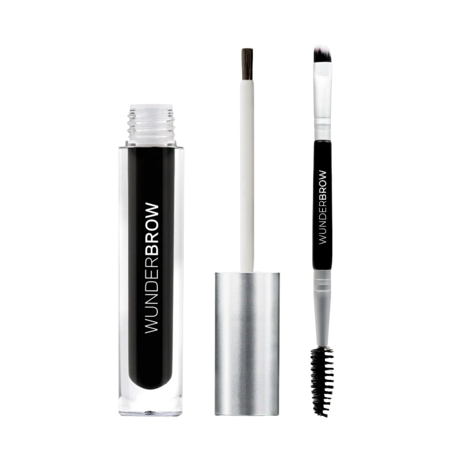 WUNDERBROW Eyebrow Gel, Waterproof, Smudgeproof, Long Lasting, Shade: Jet Black, Vegan and Cruelty-Free