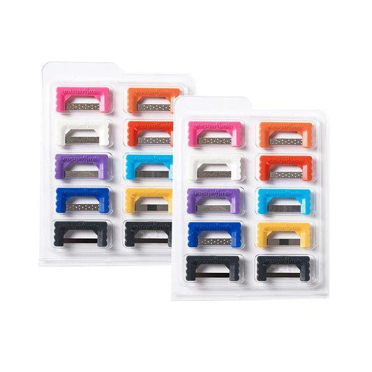 EASYINSMILE Dental IPR Strips Orthodontic Interproximal Reduction Kits 2 Boxes