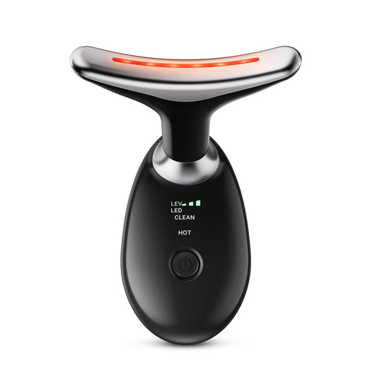 Cocobeen Face Neck Tool for Skin Care, Electric Neck Face Lifting Device for Wrinkle Removal (Black)