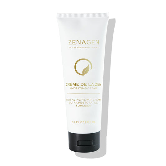 Zenagen Creme De La Zen Hydrating Hand Cream | Anti Aging Repair Cream, Ultra Restorative Formula, 3.4 Fl Oz