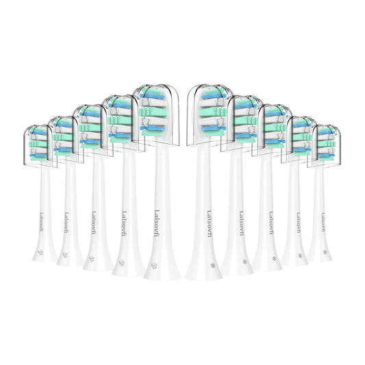 Replacement Toothbrush Heads for Philips Sonicare Replacement Heads, Electric Replacement Brush Head Compatible with Phillips Sonicare Electric Toothbrushes C2 4100, 10 PCS