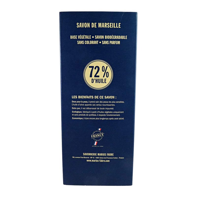 Marius Fabre Olive Oil Marseille Soap Block with Soap Cutter 35.2 Ounces