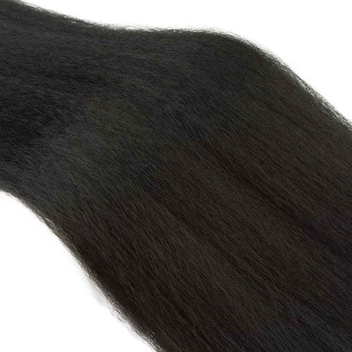 Giginger Brazilian Human Hair Bundles 24 26 28 Inch Natural Black Yaki Wave Bundles Human Hair Brazilian Natural Black Unprocessed Virgin Quick Weave Hair for Black Women