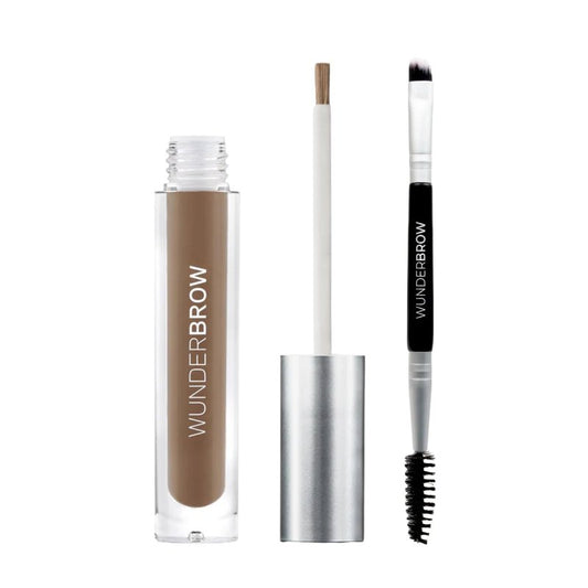 WUNDERBROW Eyebrow Gel, Waterproof, Smudgeproof, Long Lasting, Shade: Brunette, Vegan and Cruelty-Free