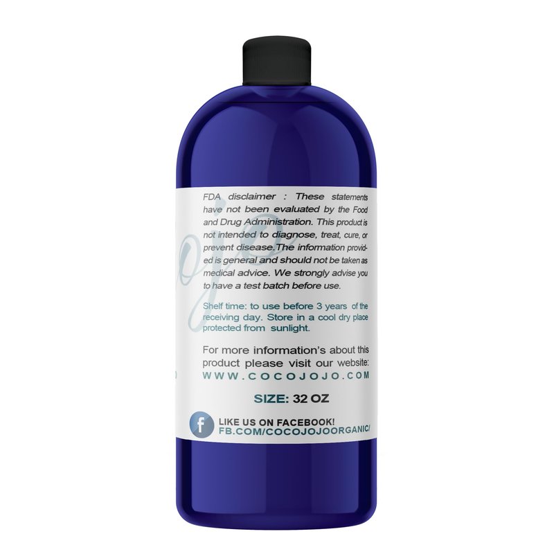 Hazelnut Oil 32 oz Pure Natural Cold Pressed Unrefined Extra Virgin Hazel Nut Oil - for Hair Skin Body Nail and Beard - Moisturizing, Soothing, Hydrating, & Nourishing