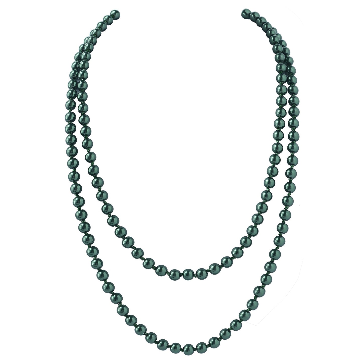 BABEYOND Long Pearl Necklace Faux Pearls Necklace Set Beaded Long Pearls Necklace 1920s Gatsby Costume Jewelry