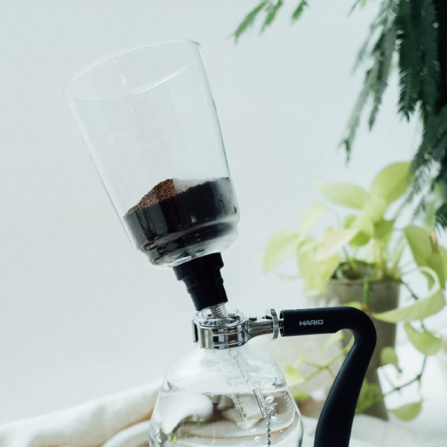 Hario NXAR-5 Coffee Siphon Next Coffee Drip for 5 People, Black