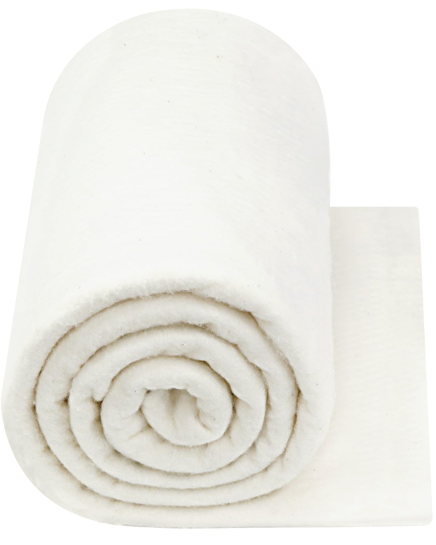 PLANTIONAL Natural Cotton Batting for Quilts: 79-Inch x 91-Inch Light Weight Purely Natural All Season Quilt Batting for Quilts, Craft and Wearable Arts