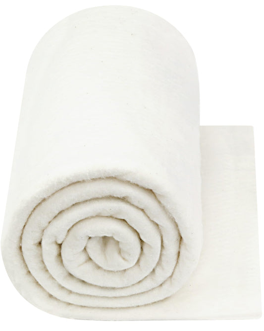 PLANTIONAL Natural Cotton Batting for Quilts: 79-Inch x 91-Inch Light Weight Purely Natural All Season Quilt Batting for Quilts, Craft and Wearable Arts