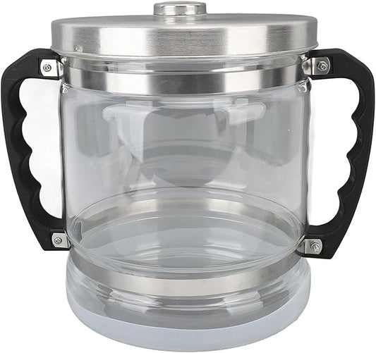 6L Water Distiller Glass Jar for Home Beauty Water Distiller, Replacement Glass Collection Bottle Distiller Water Container, Water Purifier Filter for Home Countertop
