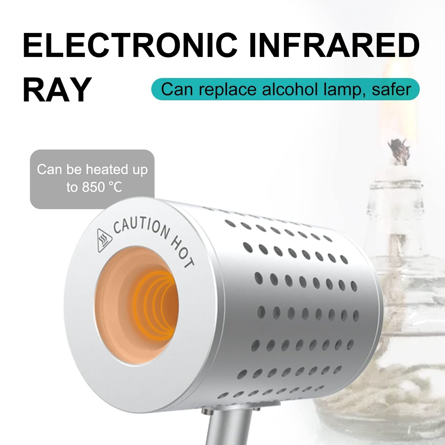 JOANLAB Laboratory Infrared Sterilizer for Inoculating Loop Vaccination Ring Sterilizer Lab Use,110v (DS-900)