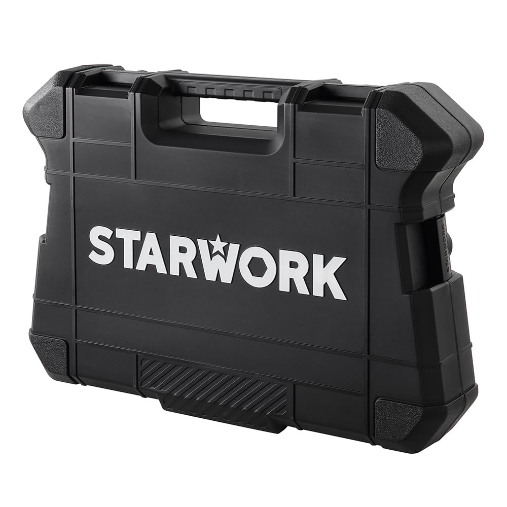 STARWORK TRUE MECHANIC™ 314-Piece Mechanics Tool Set and Socket Set, Professional Metric Set
