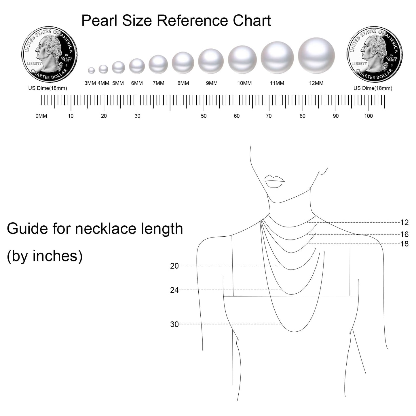 12 mm Sunflower Pearl Necklace 925 Sterling Silver Jewelry 5A Cubic Zirconia Pendant Necklace Gifts for Mom Women Girlfriend Grandma Lover Her Wedding Birthday Anniversary Engagement Valentine's Day