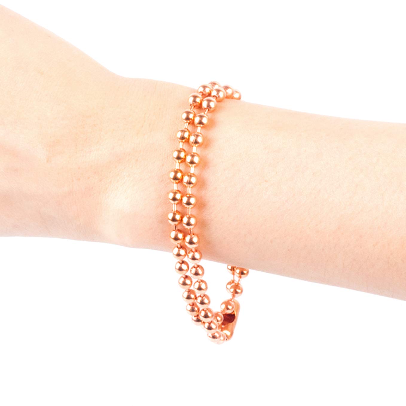 SBC Double Strand Copper Bracelet – 15 Inch Pure Copper Jewelry for Men and Women – Natural Wellness Gift Idea
