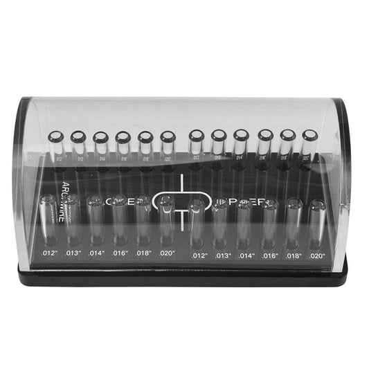 ANNWAH Dental Acrylic Archwire Organizer-Orthodontic Wire Box with Lid for Dental Clinic Arrange and Store Orthodontic Arch Wires Use(Round)