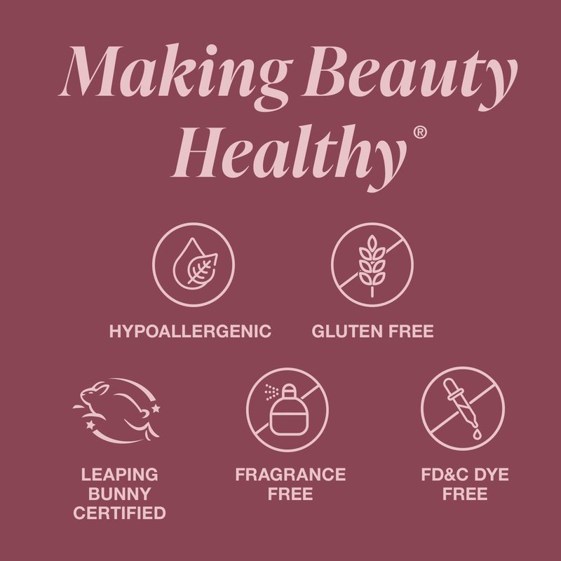 Mineral Fusion NEW Sheer Moisture Lip Tint, Buildable Lip Color, Hydrating Lip Balm with Jojoba Oil, Shea Butter & More, Hydrates & Nourishes, FD&C Dye-Free & Hypoallergenic, Resilient, Earthy Berry